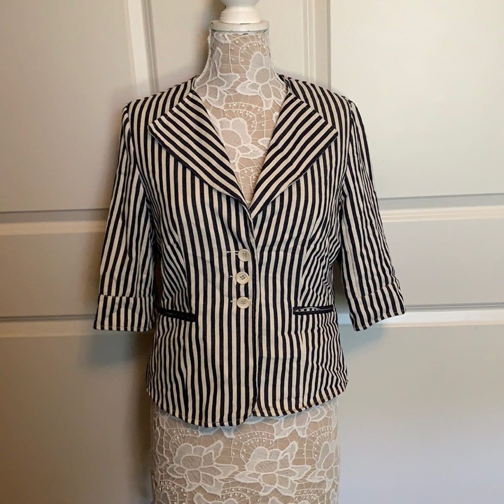 Striped Blazer